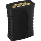 ICY BOX Adaptateur HDMI vers HDMI IB-CB005, Raccord Noir, HDMI, HDMI, Noir