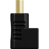 ICY BOX IB-CB009-1 HDMI A Noir, Adaptateur Noir, HDMI A, HDMI A, Noir