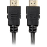 Sharkoon Câble HDMI High Speed avec Ethernet Noir, 2 mètres, 4K, plaqué or