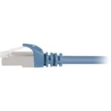 Sharkoon Câble RJ45 Cat.6 SFTP Bleu, 25 cm