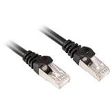 Sharkoon Câble RJ45  Cat.6 SFTP Noir, 10 Mètre