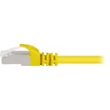 Sharkoon Câble RJ45  Cat.6 SFTP Jaune, 25 cm