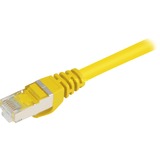 Sharkoon Câble RJ45  Cat.6 SFTP Jaune, 1 Mètre