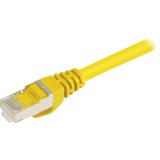 Sharkoon Câble RJ45  mâle > RJ45 mâle CAT.6 S/FTP Jaune, 1,5 Mètre