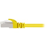 Sharkoon Câble RJ45  mâle > RJ45 mâle CAT.6 S/FTP Jaune, 1,5 Mètre