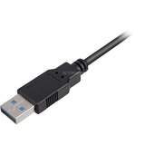 Sharkoon Câble d'extension USB 3.2 Gen 1, USB-A mâle > USB-A femelle Noir, 1 Mètre
