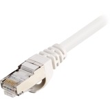 Sharkoon Câble réseau RJ-45 S/FTP Cat.6 Blanc, 15 mètres