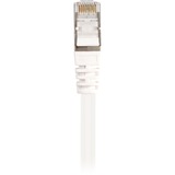 Sharkoon Câble réseau RJ-45 S/FTP Cat.6 Blanc, 20 mètres