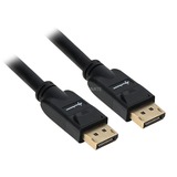 Sharkoon DisplayPort 1.2 > HDMI, Câble Noir, 1 mètre, 4K