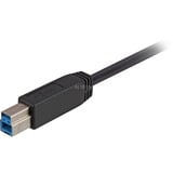 Sharkoon USB 3.0, Câble Noir, 2 mètres