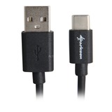 Sharkoon USB-A 2.0 - USB-C, Câble Noir, 3 mètres