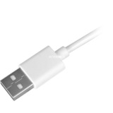 Sharkoon USB-A 2.0 - USB-C, Câble Blanc, 1,5 mètres