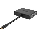 Sitecom USB-C vers USB + VGA + USB-C 3-en-1 , Adaptateur Noir