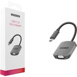 Sitecom USB-C vers VGA, Adaptateur Gris