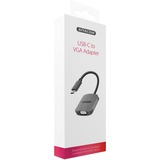 Sitecom USB-C vers VGA, Adaptateur Gris