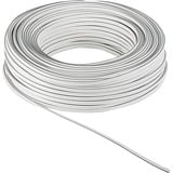 goobay Câble de haut-parleur Blanc, 25 mètres, 2x 0,75mm²