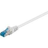 goobay Câble de raccordement RJ-45 S/FTP Cat.6 Blanc, 30 mètres