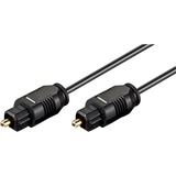 goobay Câble optique Toslink Noir, 5 mètres