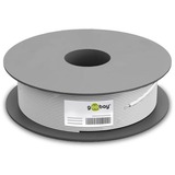 goobay Câble réseau Cat.6 S/FTP, extérieur Noir, 100 mètres