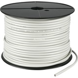 goobay Câble réseau RJ-45 F/UTP Cat.5e Gris, 100 mètres, Enrouleur de câble, Flexible