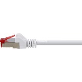 goobay Câble réseau RJ-45 S/STP Cat.6 Blanc, 20 mètres
