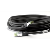 goobay Câble réseau S/FTP Cat.8.1 Noir, 1 mètre