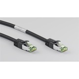 goobay Câble réseau S/FTP Cat.8.1 Noir, 1 mètre