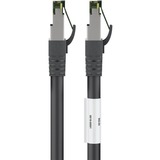 goobay Câble réseau S/FTP Cat.8.1 Noir, 5 mètres