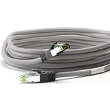 goobay Câble réseau S/FTP Cat.8.1 Gris, 2 mètres