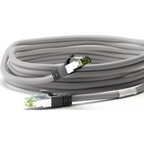 goobay Câble réseau S/FTP Cat.8.1 Gris, 5 mètres