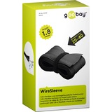 goobay Gaine de protection, Gaine de câble Noir, 1,8 mètre