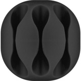 goobay Kit de gestion des câbles, Guide-câble Noir, 5 pièces