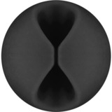 goobay Kit de gestion des câbles, Guide-câble Noir, 5 pièces