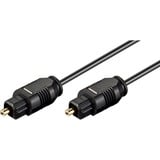 goobay Optique Toslink, Câble Noir, 1 mètre
