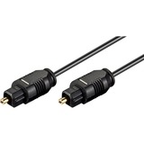 goobay Optique Toslink, Câble Noir, 3 mètres