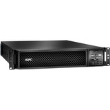 APC Alimentation de secours Smart-UPS On-Line 2200VA Noir, 8x C13, 2x C19 sortie, rackable, 2U, SRT2200RMXLI