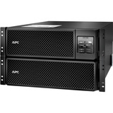 APC Alimentation de secours Smart-UPS On-Line 8000VA Noir, 6x C13, 4x C19, sortie 1 phase câblée, rackable, NMC intégrée, SRT8KRMXLI