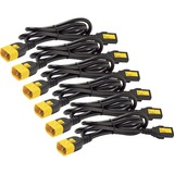 APC Kit de câble d'alimentation, verrouillage AP8702S Noir, 6 pièces