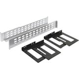 APC Rail kit, Rails Gris, 2,73 kg, 696 x 142 x 71 mm, 3,64 kg, 527 x 89 x 44 mm, Vente au détail