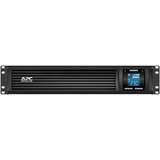 APC Smart-UPS C 1500 VA LCD RM 2U 230 V Noir, USB, montable en rack, SmartConnect, 1500 VA, Interactivité de ligne, 1,5 kVA, 900 W, Sinus, 170 V, 300 V