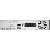 APC Smart-UPS C 1500 VA LCD RM 2U 230 V Noir, USB, montable en rack, SmartConnect, 1500 VA, Interactivité de ligne, 1,5 kVA, 900 W, Sinus, 170 V, 300 V