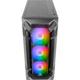 Antec DF600 Flux boîtier midi tower Noir | 2x USB-A | RGB | Window