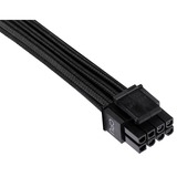 Corsair CP-8920215 câble d'alimentation interne Noir, Mâle, Femelle, Droit, Droit, Noir
