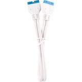 Corsair Kit d'extension de la face avant, Câble d'extension Blanc, 0,3 mètre