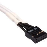 Corsair Kit d'extension de la face avant, Câble d'extension Blanc, 0,3 mètre