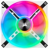 Corsair iCUE QL140 RGB ventilateurs de boîtier Blanc, 2 pièces, 140 x 140 x 25 mm, PWM