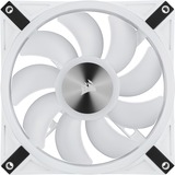 Corsair iCUE QL140 RGB ventilateurs de boîtier Blanc, 2 pièces, 140 x 140 x 25 mm, PWM