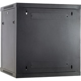 DSI Armoire murale 12U avec porte en verre - DS6612, Armoire informatique Noir, 600 x 600 x 635 mm