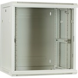 DSI Armoire murale 12U blanche avec porte en verre - DS6412W, Armoire informatique Blanc, 600 x 450 x 635 mm