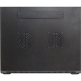 DSI Armoire murale 9U avec porte en verre - DS6609, Armoire informatique Noir, 600 x 600 x 500mm